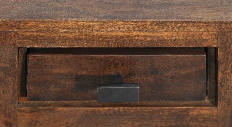 Blumensäule Genua Akazie dunkel B/H/T: ca. 30x75x30 cm