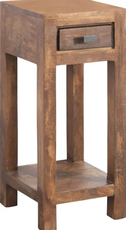 Blumensäule Genua Akazie dunkel B/H/T: ca. 30x75x30 cm