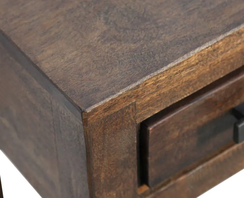 Blumensäule Genua Akazie dunkel B/H/T: ca. 30x75x30 cm