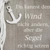 Bönninghoff Keilrahmenbild Spruch B/H/L: ca. 35x2x35 cm