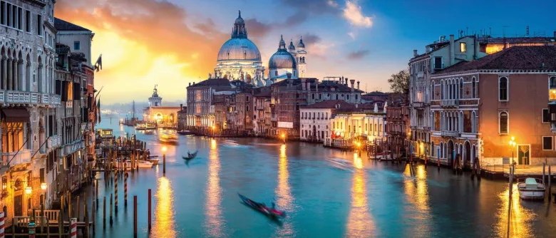 Bönninghoff Keilrahmenbild Venedig B/H/L: ca. 60x2,3x140 cm