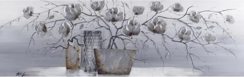 Bönninghoff Ölgemälde Blumen B/L: ca. 40x120 cm