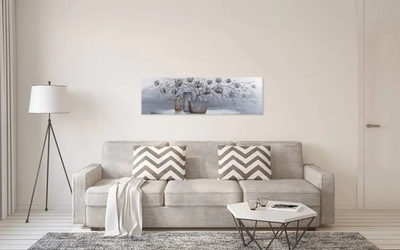 Bönninghoff Ölgemälde Blumen B/L: ca. 40x120 cm