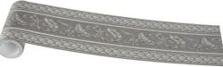 Borte Ranke graubraun B/L: ca. 16,5x500 cm