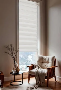 Boviva Doppelrollo natur B/L: ca. 92x200 cm