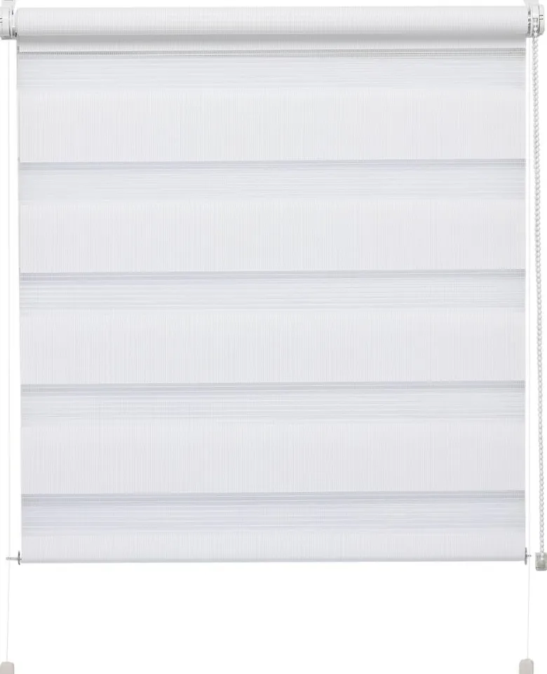 Boviva Doppelrollo weiß B/L: ca. 40x150 cm