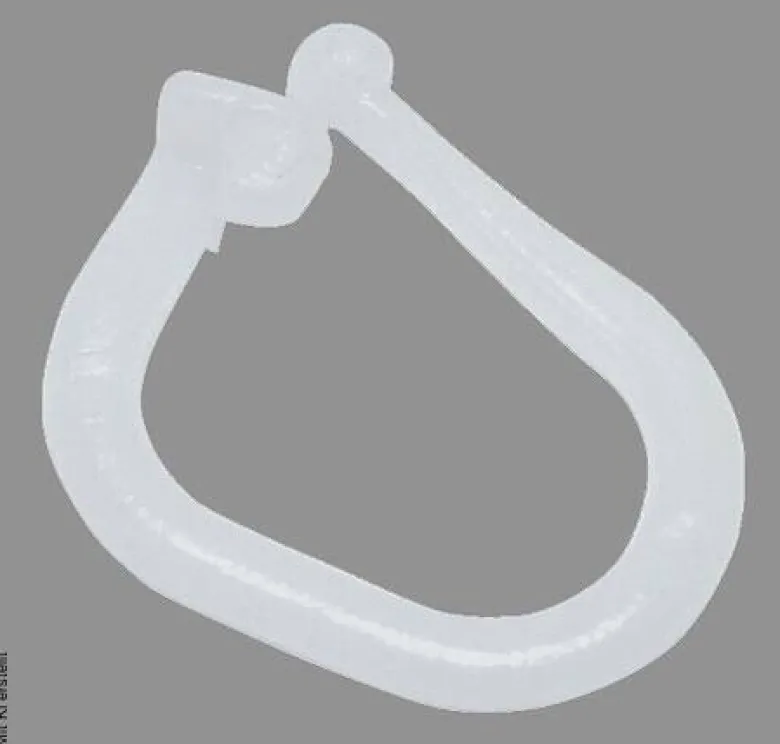 Boviva Faltenclip für Clip-Store weiß 25 Packstücke