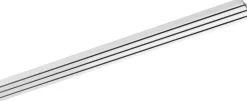 Boviva Flächenvorhangschiene weiß Aluminium 3.0 Läufe