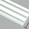 Boviva Flächenvorhangschiene weiß Aluminium 3.0 Läufe