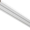 Boviva Gardinenschiene mit Holzkern weiß Holz L: ca. 150 cm 2.0 Läufe
