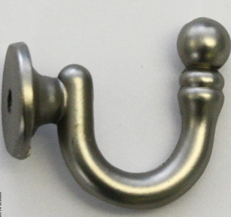 Boviva Raffhaken silber 2 Packstücke
