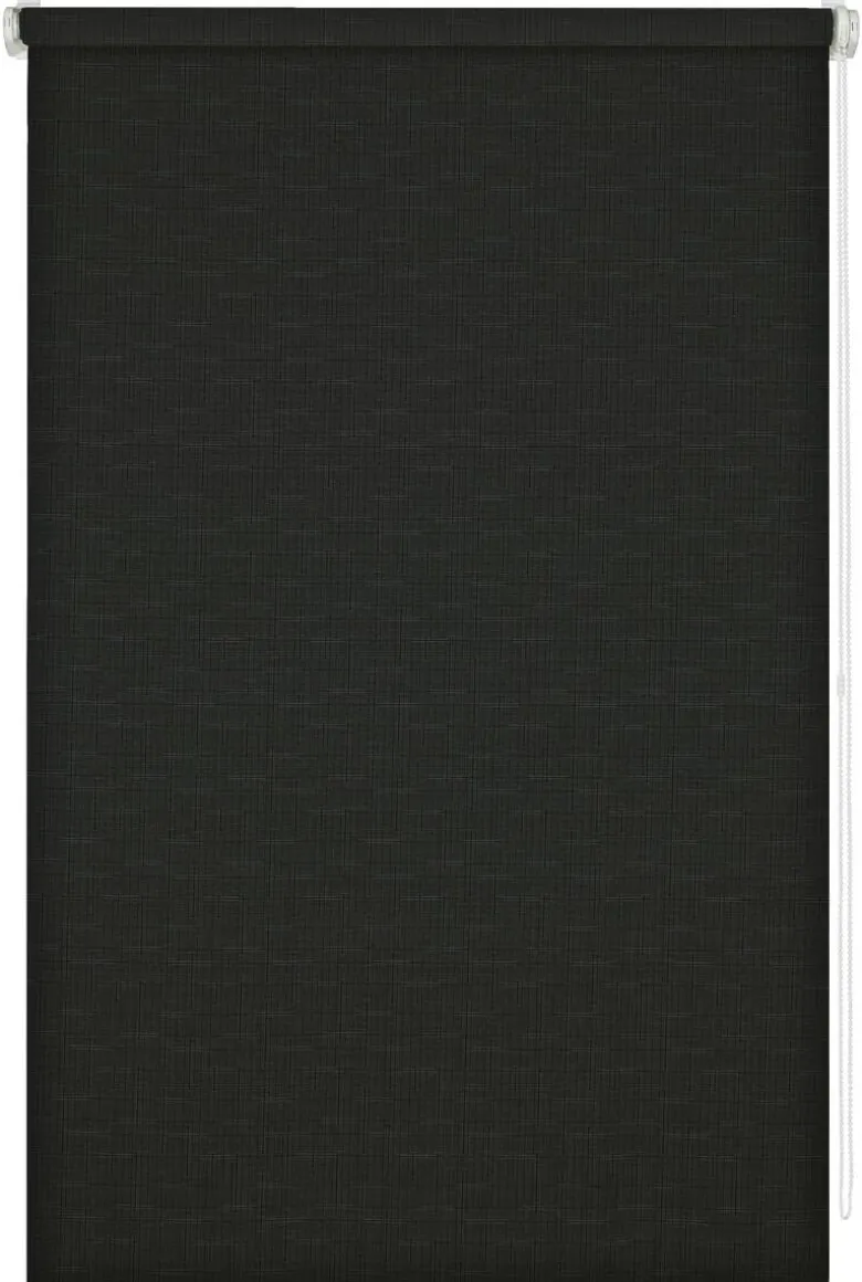 Boviva Rollo Struktur schwarz B/L: ca. 75x150 cm
