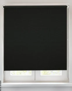 Boviva Rollo Struktur schwarz B/L: ca. 75x150 cm