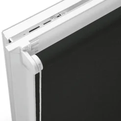 Boviva Rollo Struktur schwarz B/L: ca. 75x150 cm