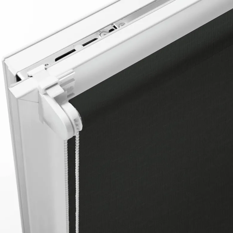 Boviva Rollo Struktur schwarz B/L: ca. 75x150 cm