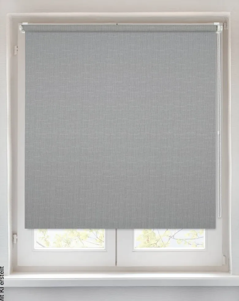 Boviva Rollo Struktur silber B/L: ca. 90x150 cm