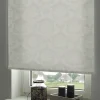 Boviva Seitenzugrollo Tageslichtqualität Ornament weiß B/L: ca. 122x175 cm