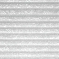 Boviva Spannplissee Paisley weiß B/L: ca. 40x130 cm