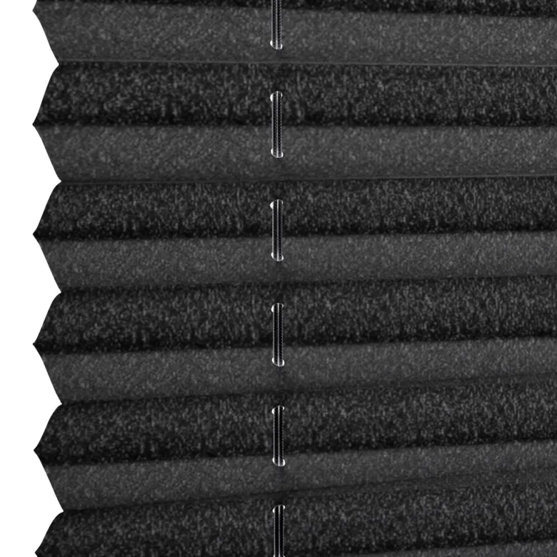 Boviva Spannplissee schwarz B/L: ca. 55x130 cm