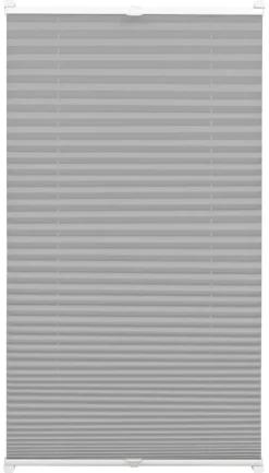 Boviva Spannplissee silber B/L: ca. 40x130 cm