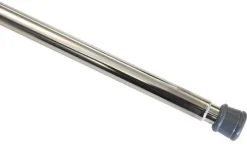 Boviva Spannstange nickel Metall D: ca. 2,3 cm ausziehbar von ca. 125 bis 220 cm 1.0 Läufe
