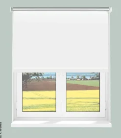Boviva Thermo Seitenzugrollo Verdunklungsqualität weiß B/L: ca. 62x175 cm