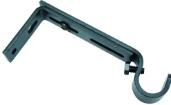 Boviva Träger schwarz Metall D: ca. 1,6 cm ausziehbar von ca. 10 bis 14 cm 1.0 Läufe