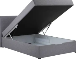 Boxbett Deriana grau Liegefläche B/L: ca. 140x200 cm