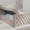Boxbett Glow creme Liegefläche B/L: ca. 140x200 cm