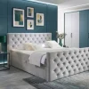 Boxbett Glow grau Liegefläche B/L: ca. 160x200 cm