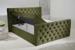 Boxbett Glow olive Liegefläche B/L: ca. 140x200 cm