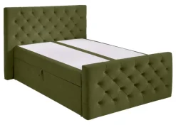 Boxbett Glow olive Liegefläche B/L: ca. 140x200 cm