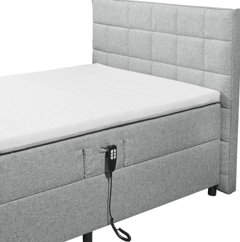 Boxbett Mariborsko silber Liegefläche B/L: ca. 120x200 cm