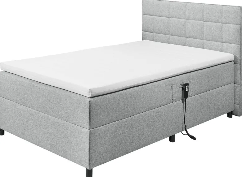 Boxbett Mariborsko silber Liegefläche B/L: ca. 120x200 cm
