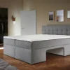 Boxbett Petty II hellgrau Liegefläche B/L: ca. 180x200 cm