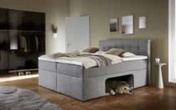 Boxbett Petty II hellgrau Liegefläche B/L: ca. 180x200 cm