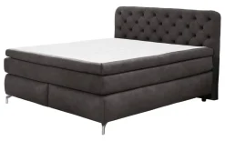 Boxspringbett anthrazit Liegefläche B/L: ca. 180x200 cm