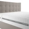 Boxspringbett Domino creme Liegefläche B/L: ca. 180x200 cm