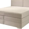Boxspringbett Happy hellgrau Liegefläche B/L: ca. 160x200 cm