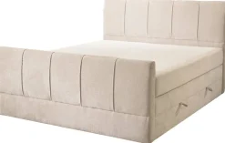 Boxspringbett Harmony creme Liegefläche B/L: ca. 180x200 cm