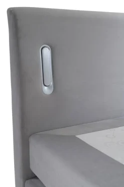 Boxspringbett Lighting grau Liegefläche B/L: ca. 160x200 cm