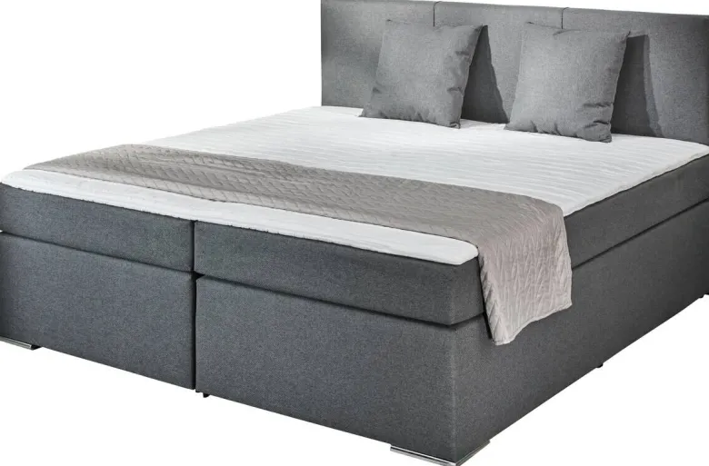 Boxspringbett Lima anthrazit Liegefläche B/L: ca. 180x200 cm
