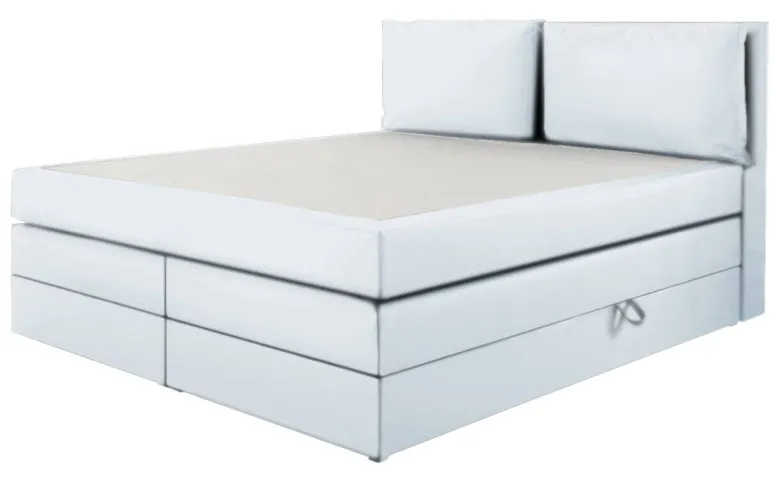 Boxspringbett Lissy hellblau Liegefläche B/L: ca. 180x200 cm