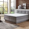 Boxspringbett Portage silber Liegefläche B/L: ca. 160x200 cm