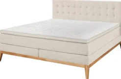 Boxspringbett Westwood natur Liegefläche B/L: ca. 180x200 cm