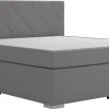 Boxspringbett Wien grau Liegefläche B/L: ca. 180x200 cm