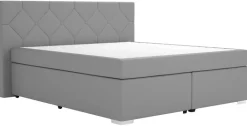 Boxspringbett Wien grau Liegefläche B/L: ca. 180x200 cm