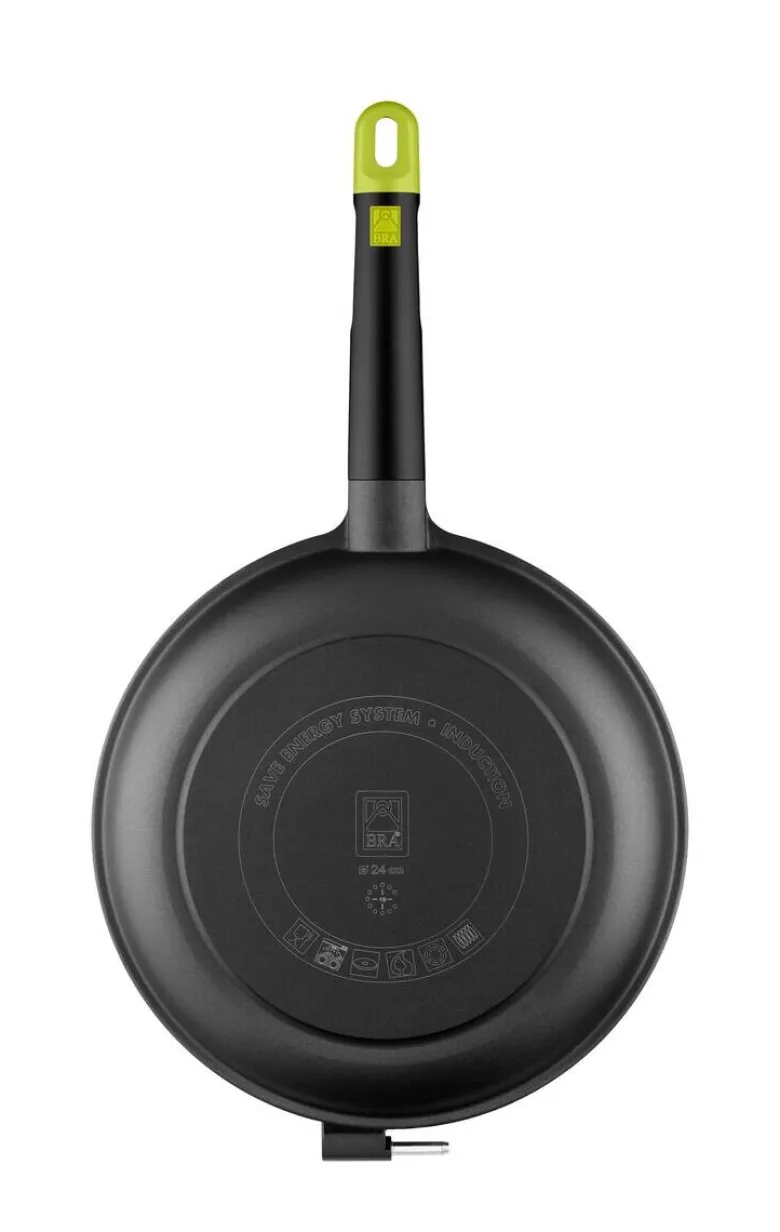 BRA Pfannenset Foodie schwarz Aluminium 2 tlg.