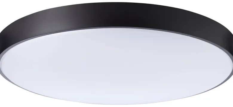 Brilliant Deckenleuchte Slimline XXL HK17795S76 schwarz weiß Kunststoff Metall H/D: ca. 8x78 cm