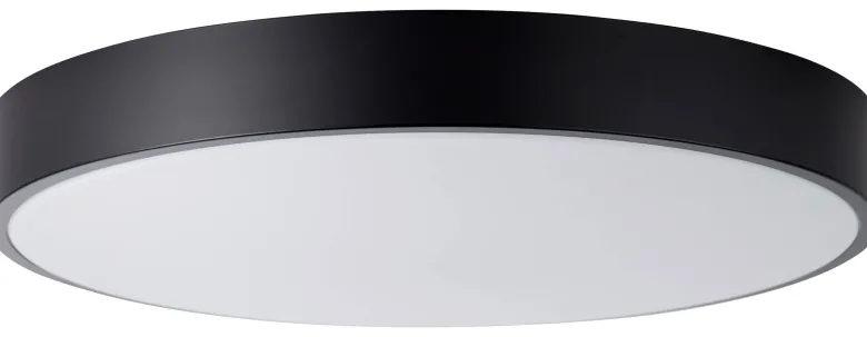 Brilliant Deckenleuchte Slimline G97014/76 schwarz weiß Metall Kunststoff H/D: ca. 8,5x49 cm